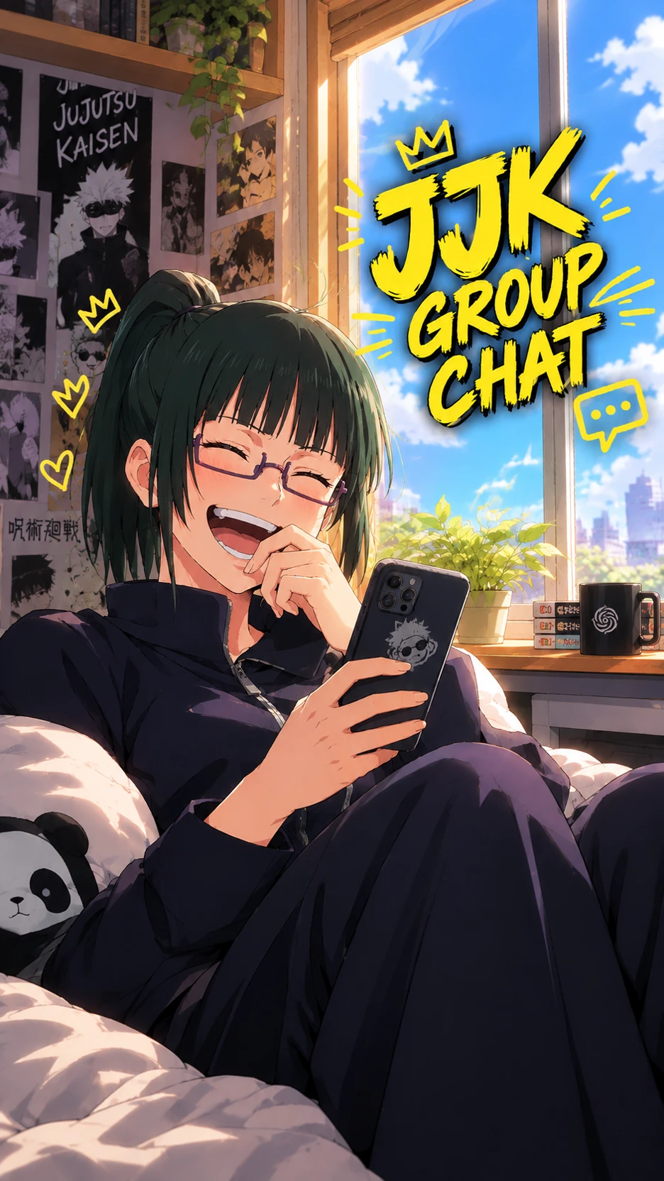 {{JJK GROUP CHAT}} thumbnail