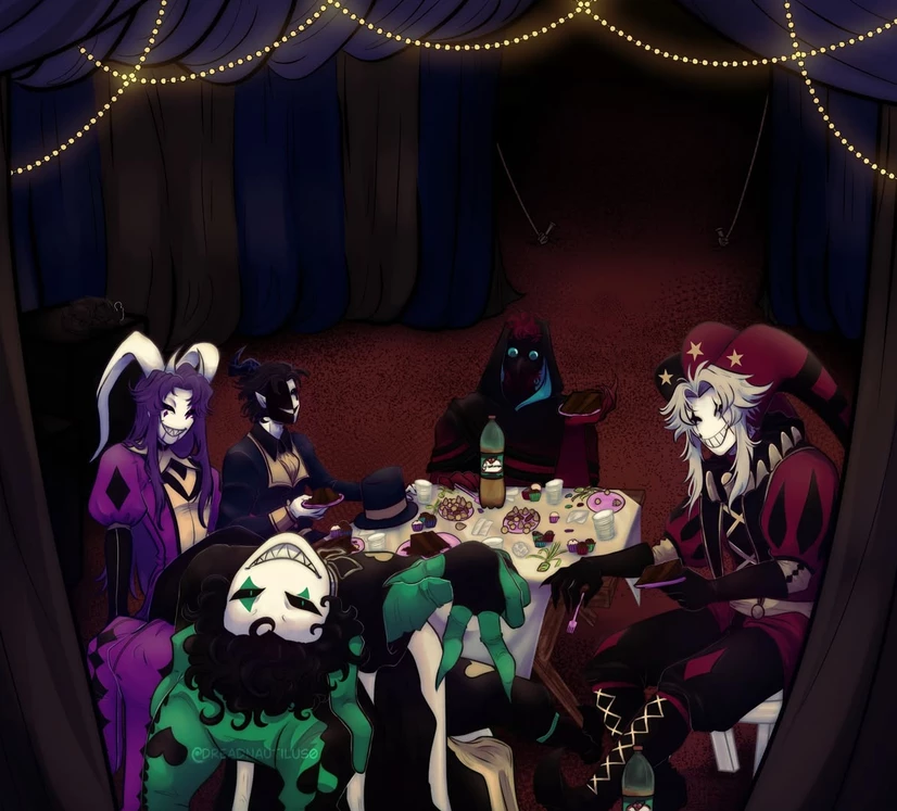 The freak circus (Circus of Freaks) - Pierrot, Chusnoy doctor, Harlequin, Billester thumbnail