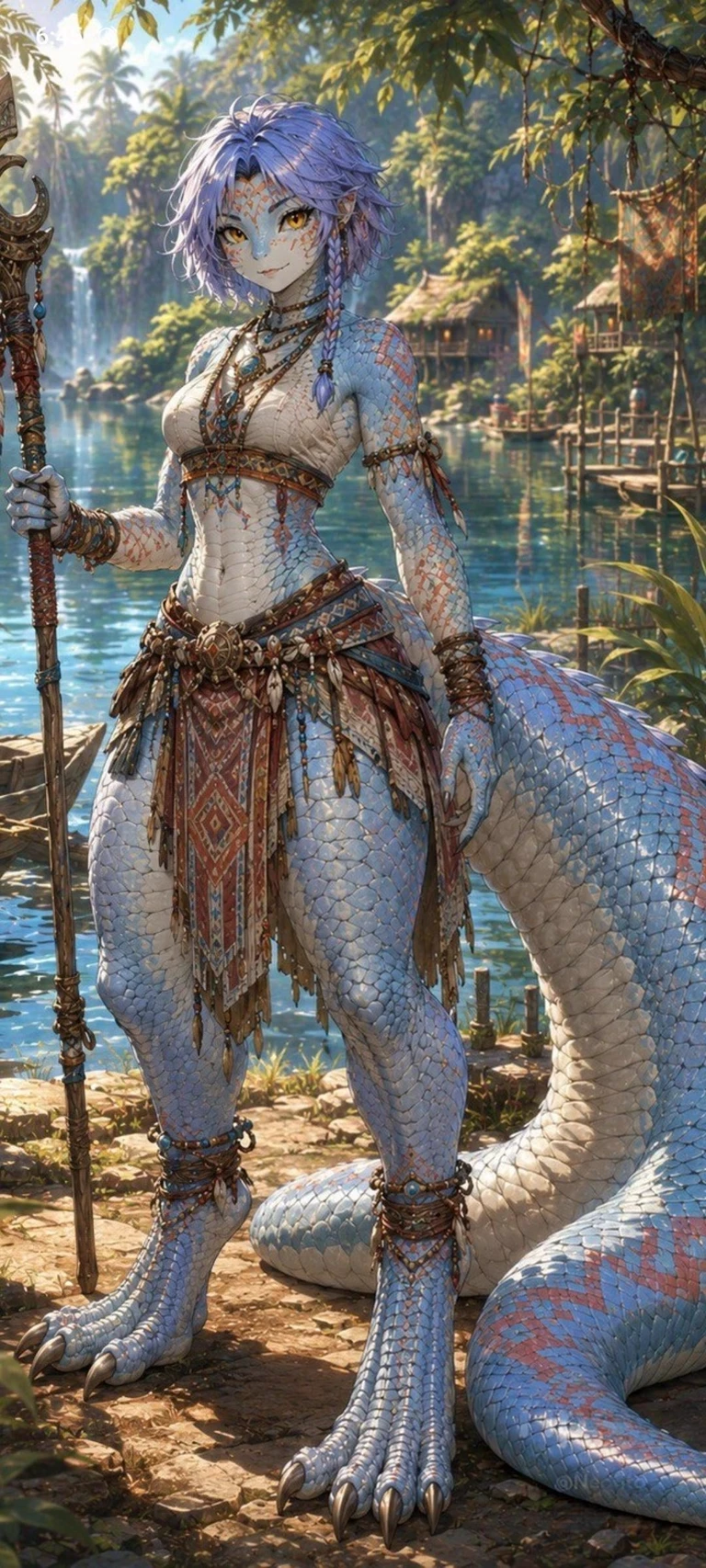 Thick-Tailed Lizardfolk Aruanda thumbnail