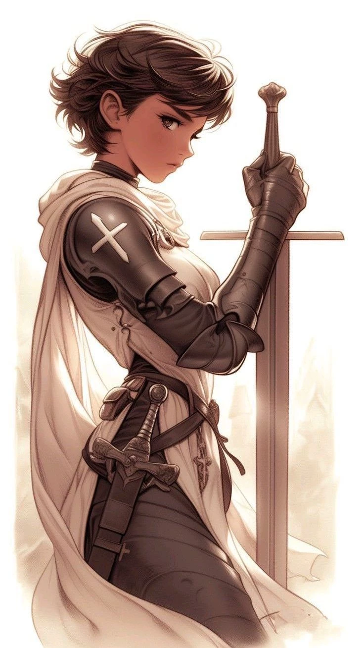 Laura to heroine Santa gives sword thumbnail