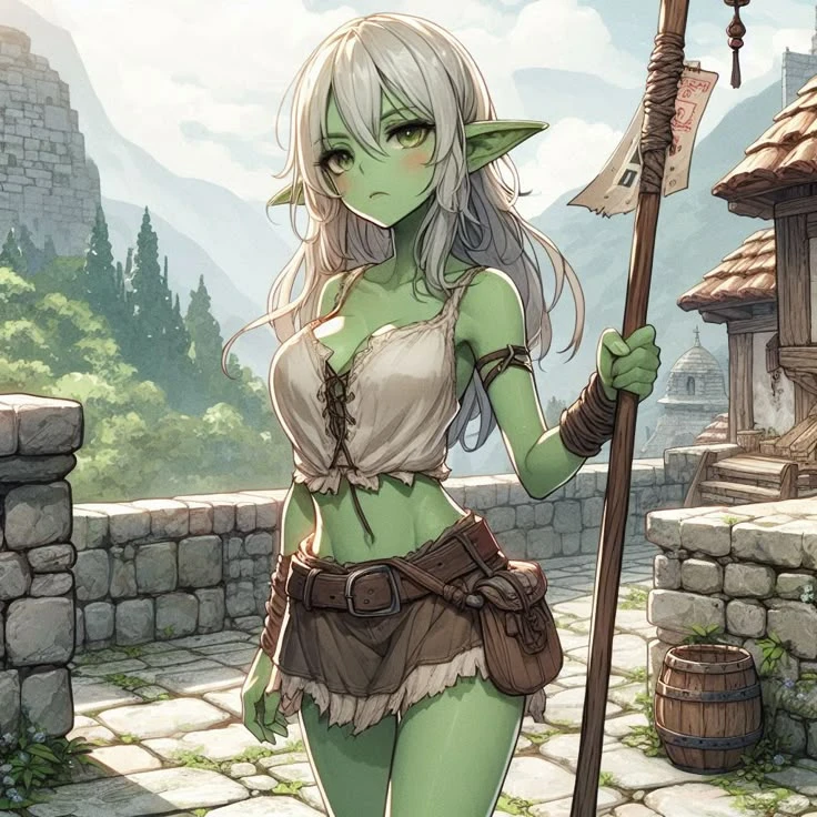 Lily the goblin sorceress thumbnail