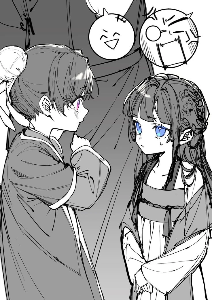 Mao Mao and Jinshi as children thumbnail