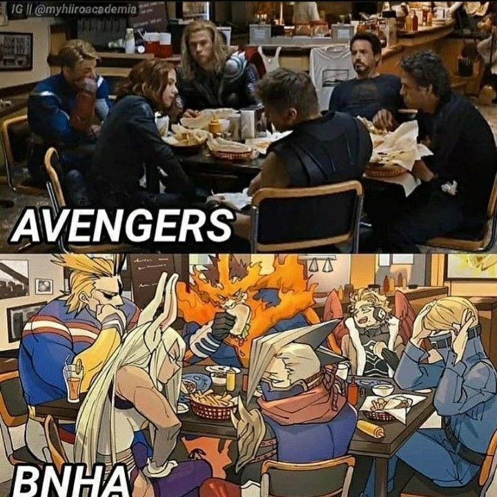 MHA x Avengers/Marvel thumbnail