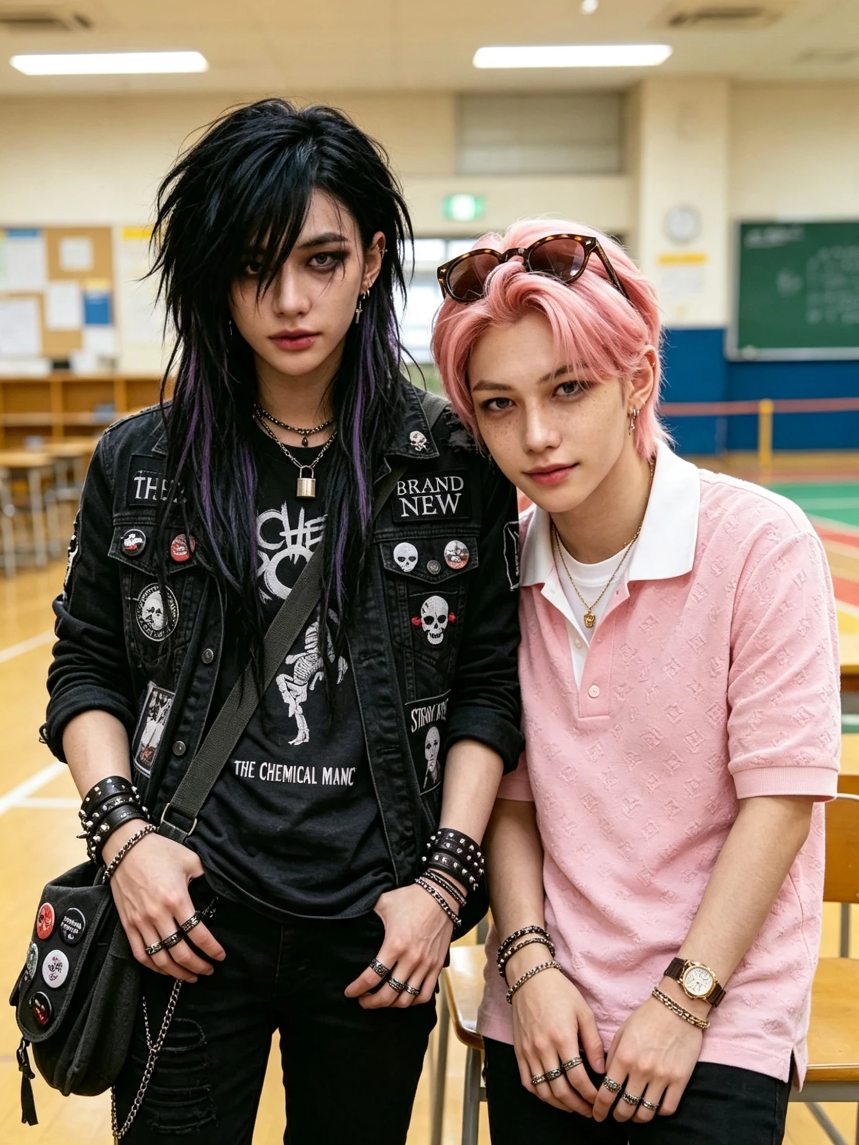 an emo and a strawberry boy thumbnail