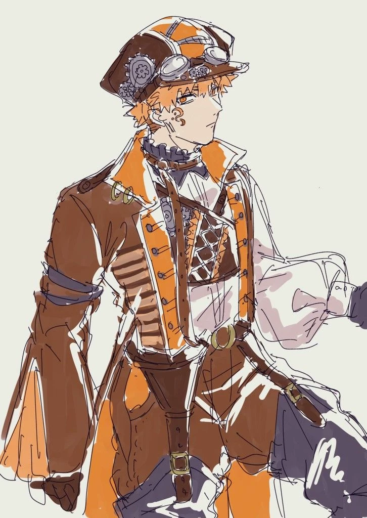 Rensuke Kunigami | ¿Steampunk AU? thumbnail