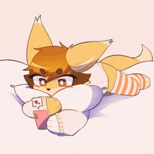 Kyoro, your Femboy Fox pet. thumbnail
