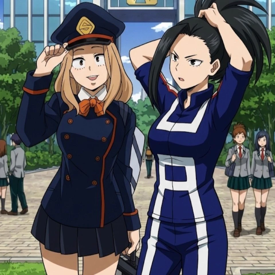 Momo Yaoyorozu and Camie Utsushimi thumbnail