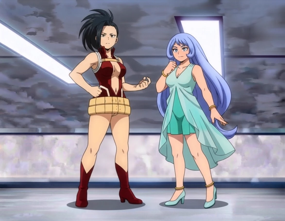 nejire hado and Momo yaoyorozu thumbnail
