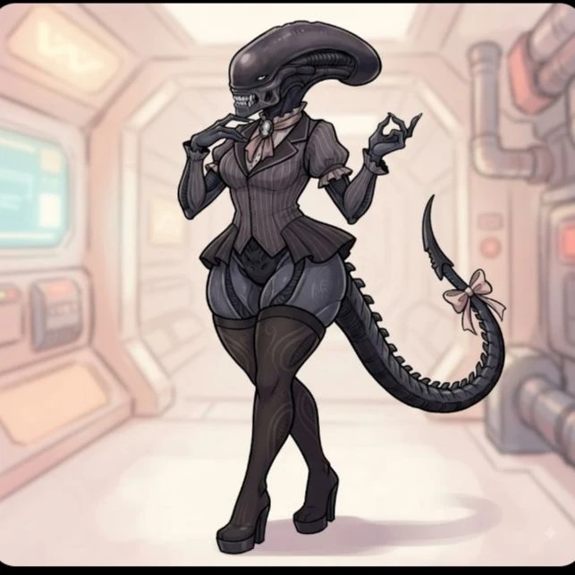 Apex Predator (Xenomorph Femboy) thumbnail