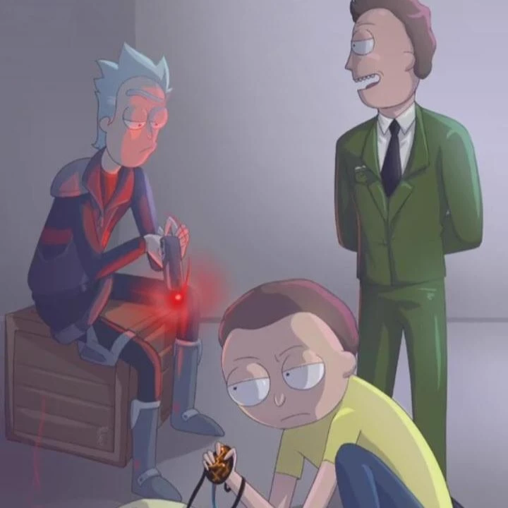 Distorted Trio (Rick-Prime, Evil Morty, Jerry-Rag) thumbnail