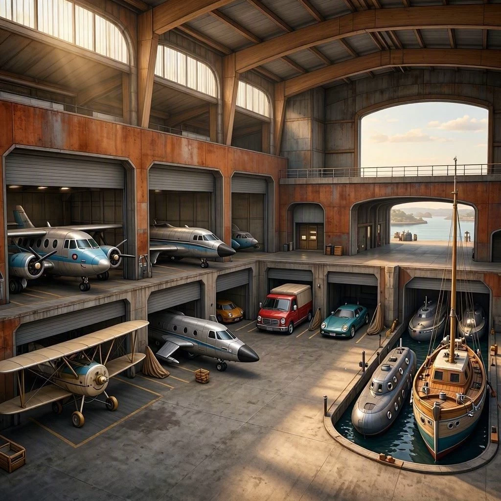 The Docks, Hangars, and Garages for the Automorphs thumbnail