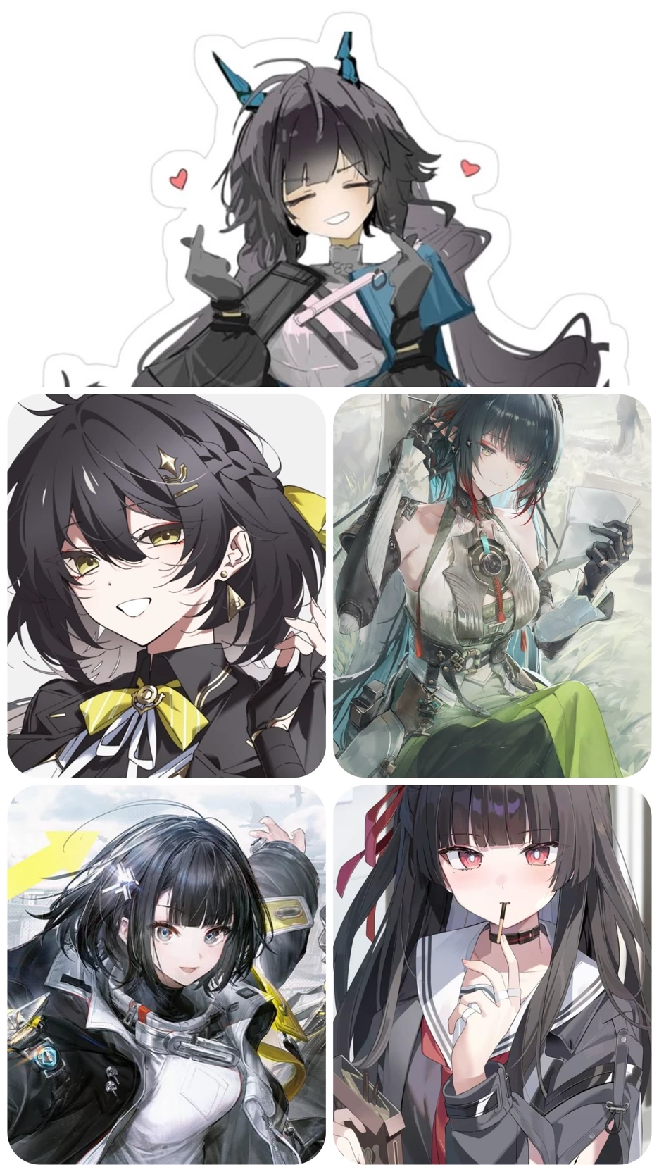 black squad (fangyi,chisa,Frover,chen and endmin/pengmin) thumbnail