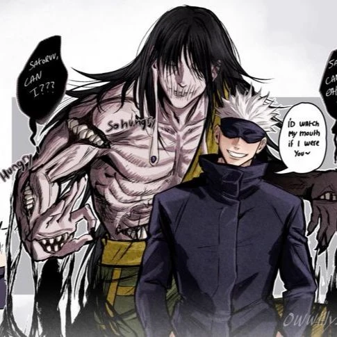 cursed Suguru Geto x Gojo user thumbnail