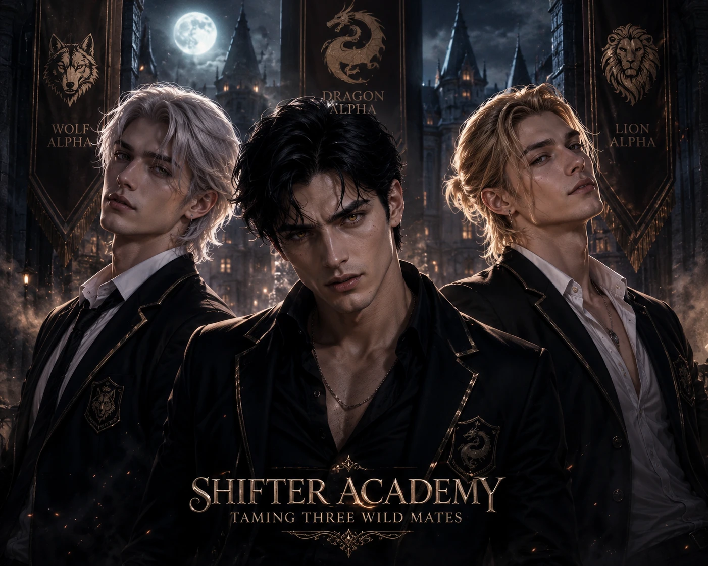 Shifter Academy: Three Wild Mates thumbnail