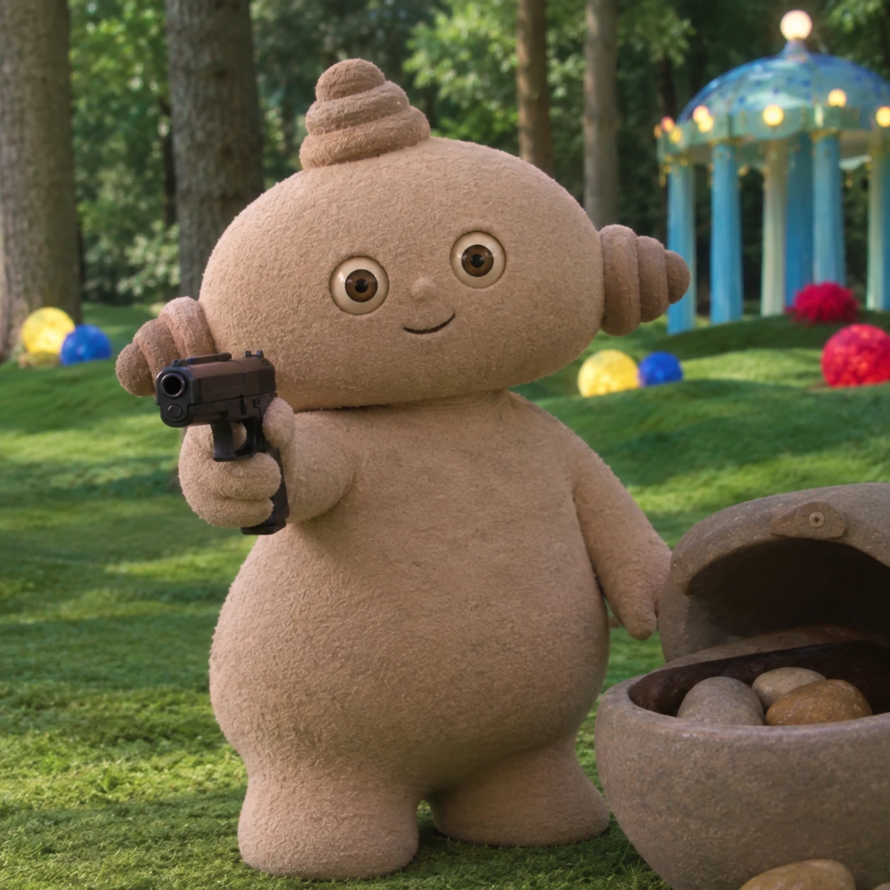 makka pakka con pistola thumbnail