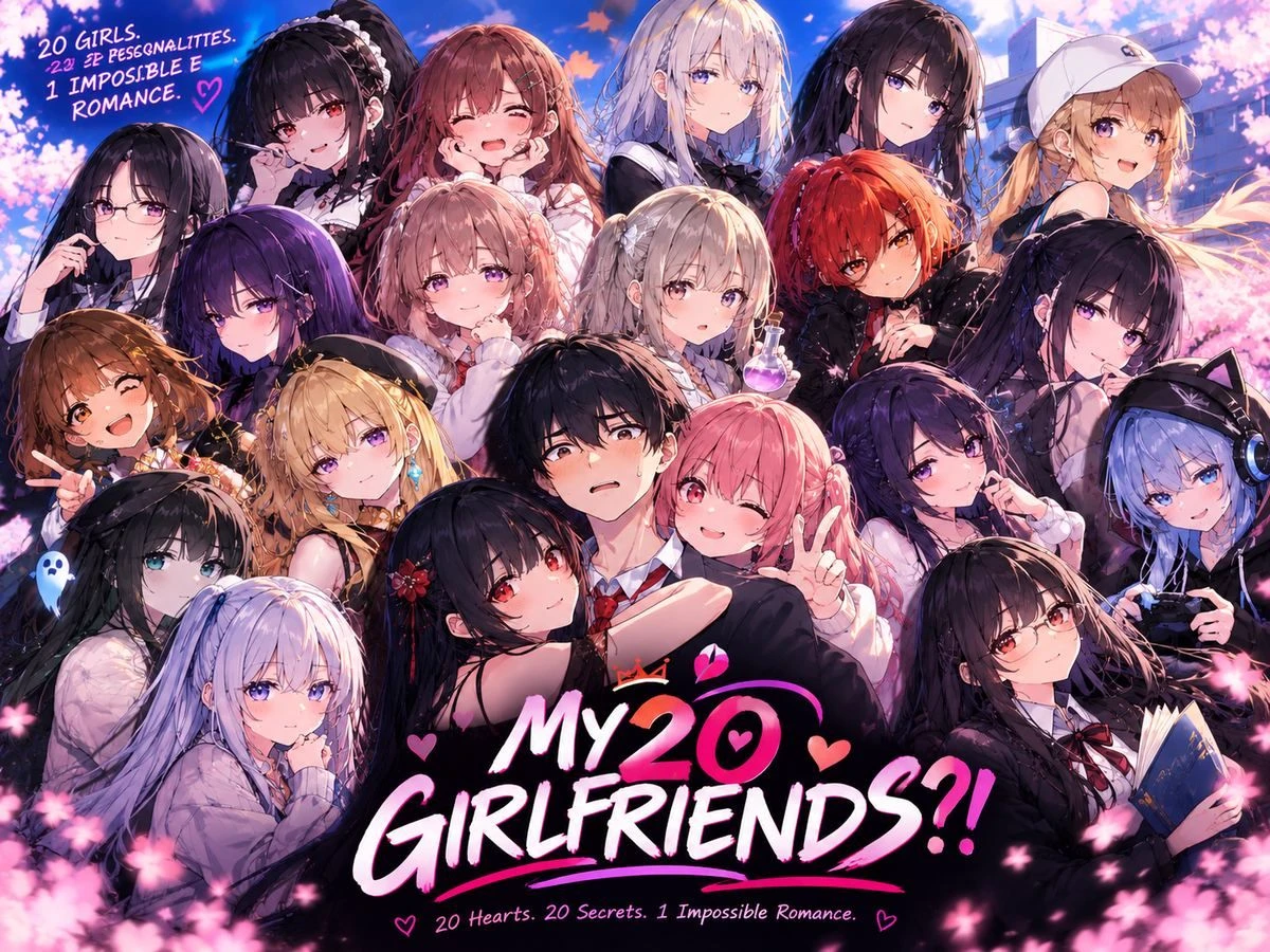 💕 MY 20 GIRLFRIENDS?!  thumbnail