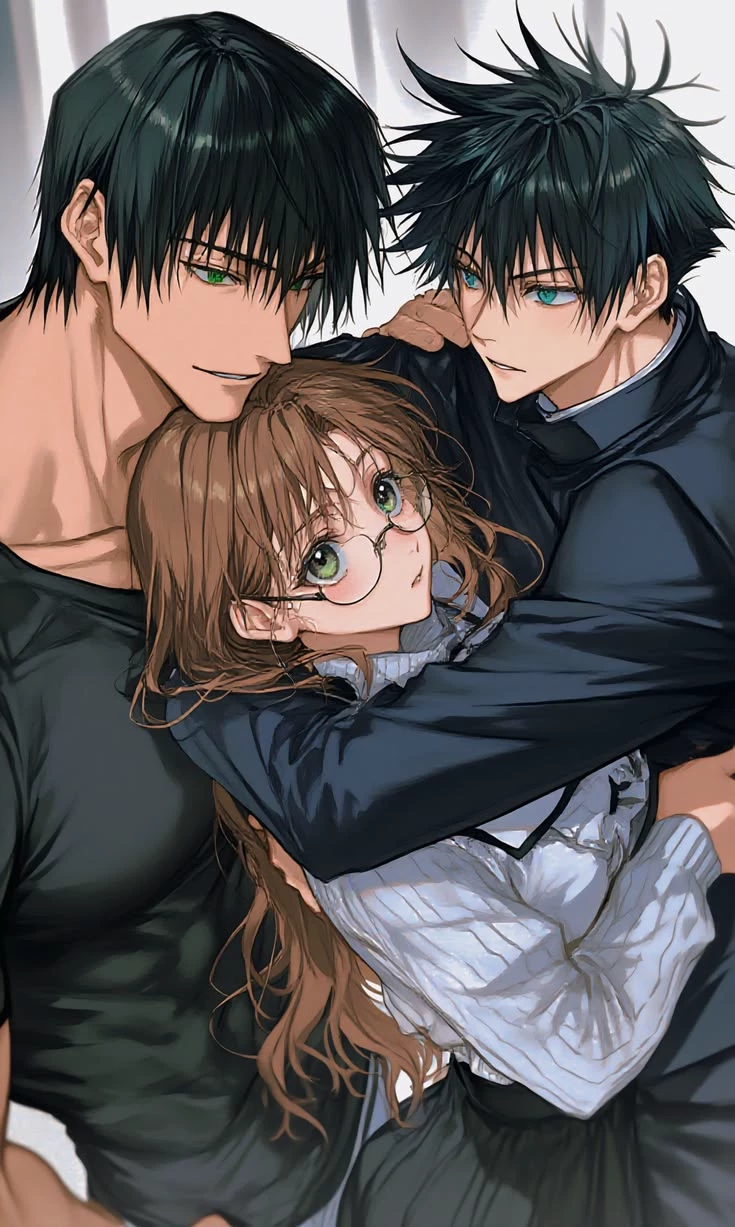 toji and megumi and jude thumbnail