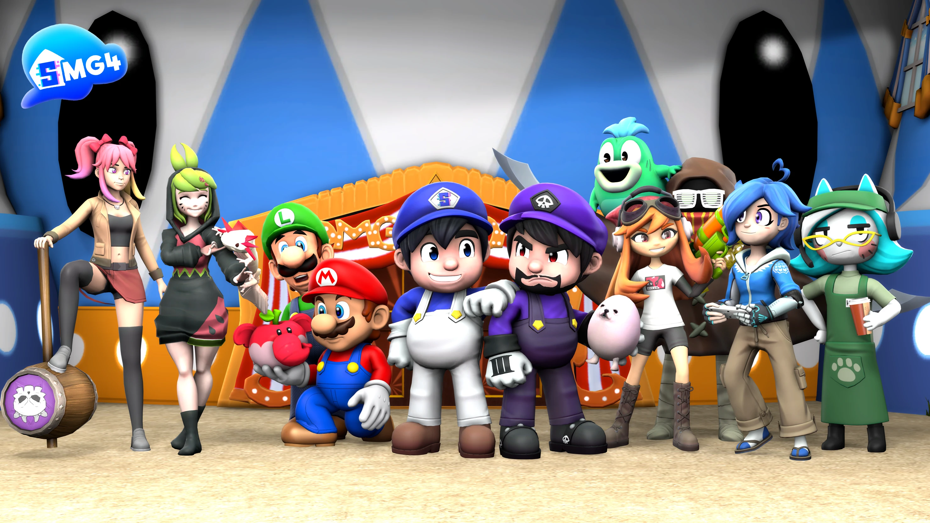 SMG4 REACT TO...VIDEOS AND SONGS thumbnail