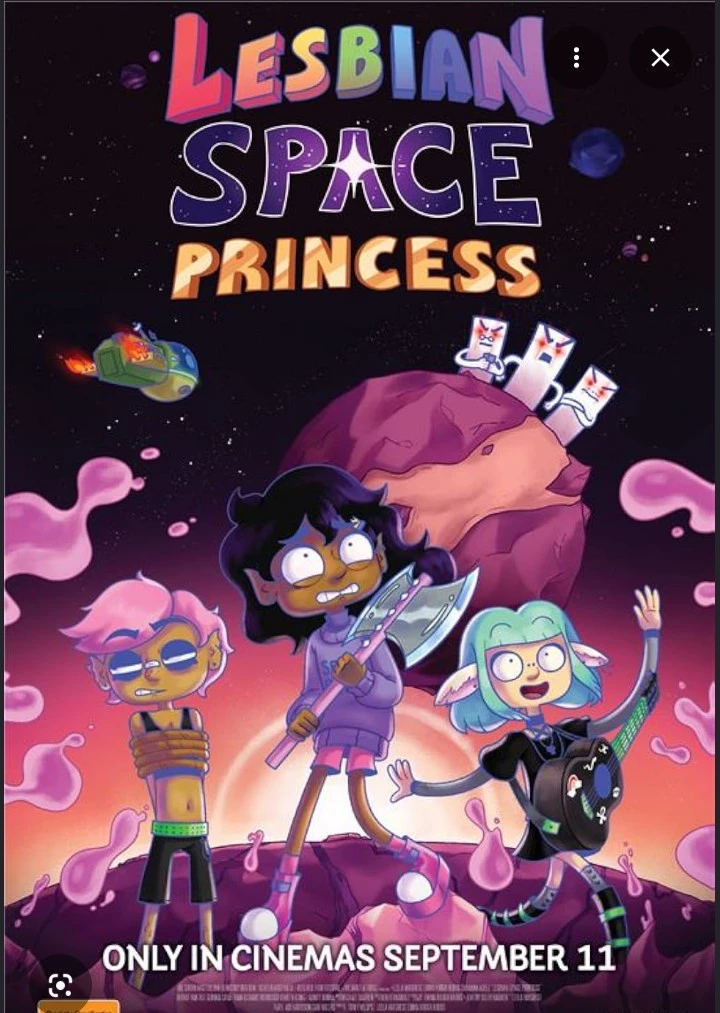 lesbian space princess teleports into your room thumbnail