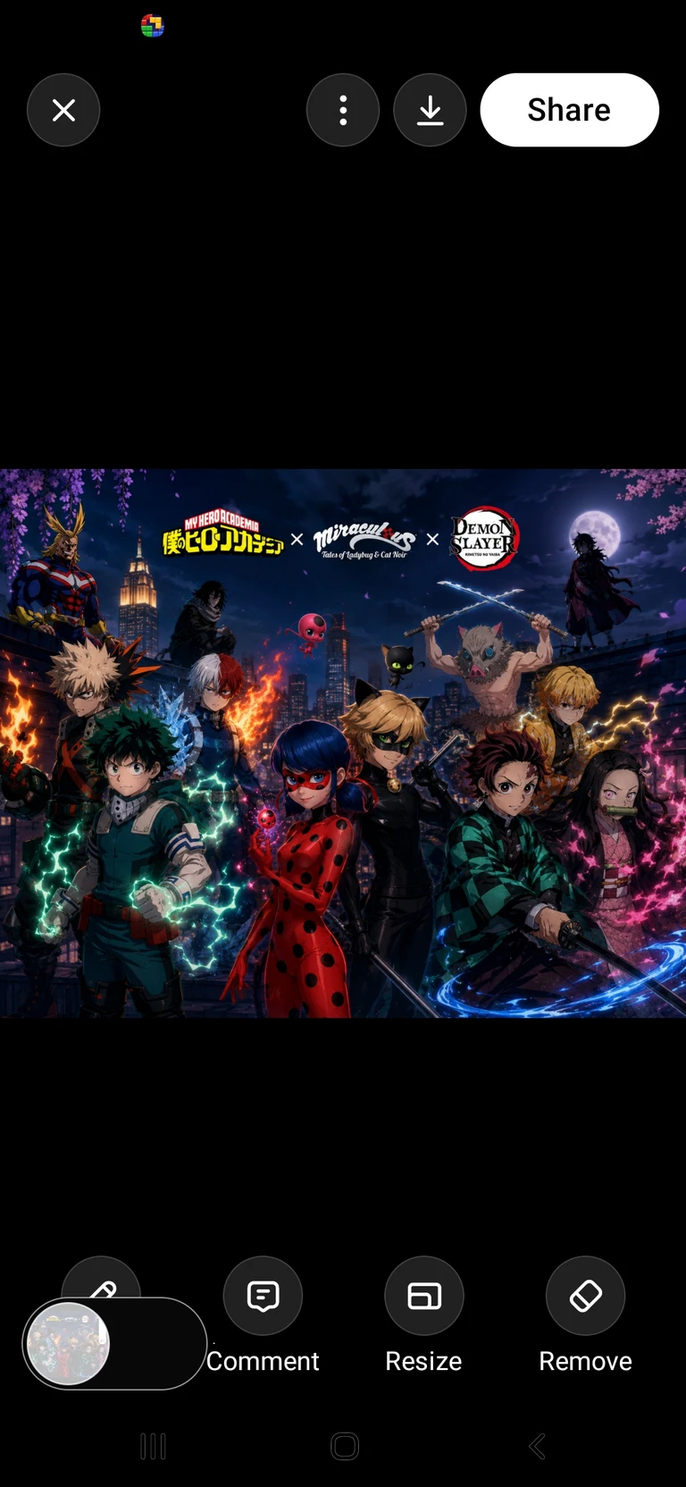 My Hero Academia x Demon Slayer x Miraculous Ladybug. thumbnail
