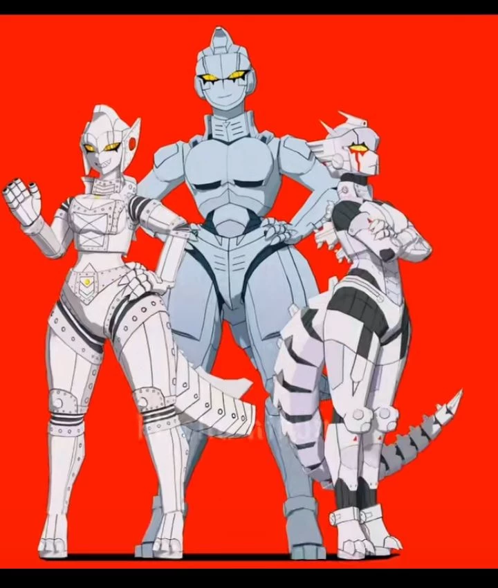 the mechagozilla triplets thumbnail