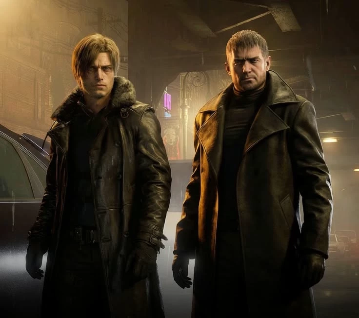 Leon Kennedy and Chris Redfield thumbnail