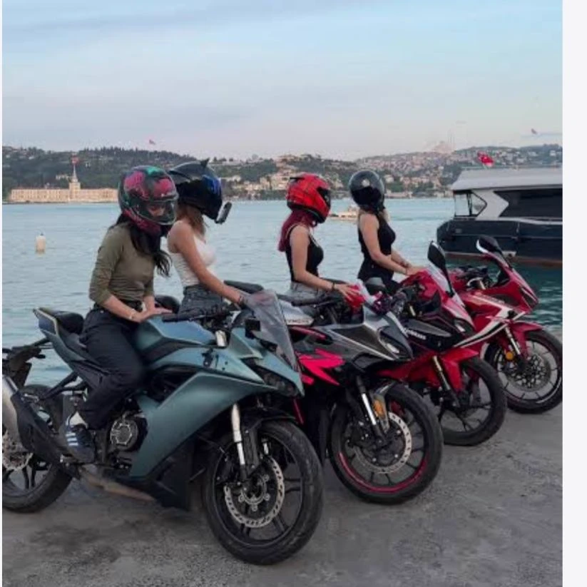 biker girl group, thumbnail
