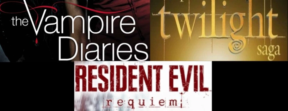 Vampire Diaries, Resident Evil, Twilight saga thumbnail