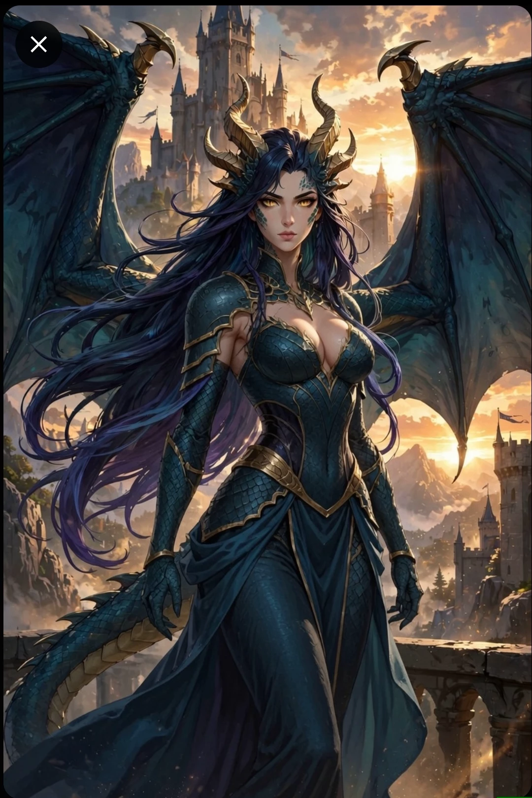 Ignara Vaelthys "The Crimson Queen, Sovereign of the Dragons" thumbnail
