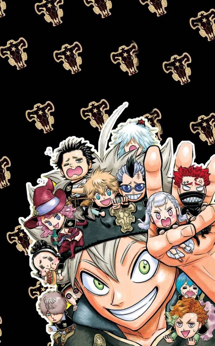 Black Clover react to thumbnail