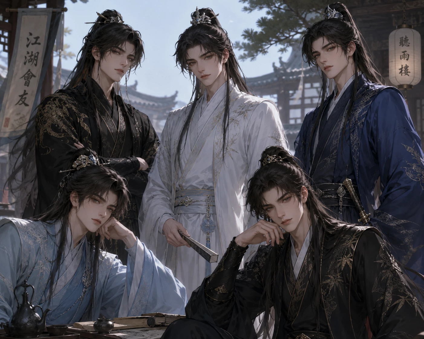 Five servants /cocunbines thumbnail
