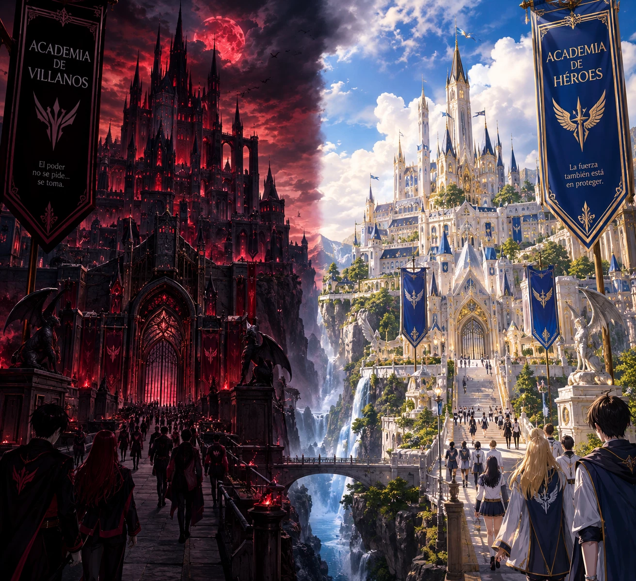 ⛓️🔥Villains vs heroes ✨💠 thumbnail