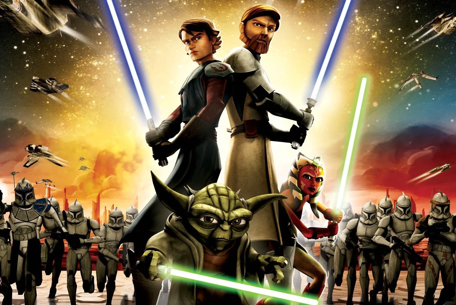 Star Wars the Clone Wars Moderne AU thumbnail