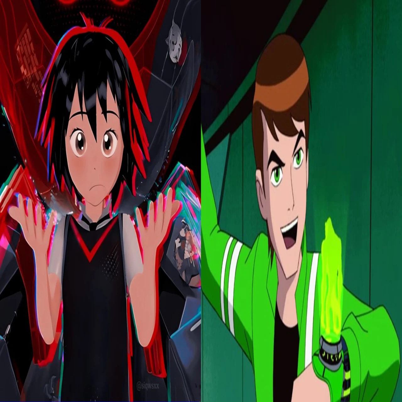 Peni Parker and Ben 10 ( SAD AU) thumbnail