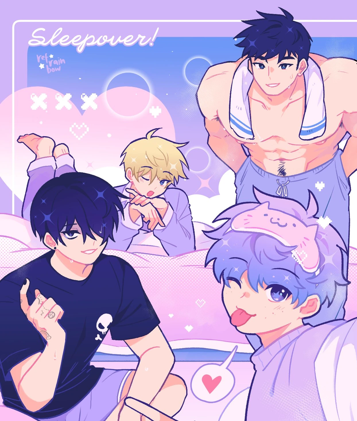 Boyfriends: Felix Wang, Kevin Nguyen, Adrian Adachihara y Vincent Li. thumbnail