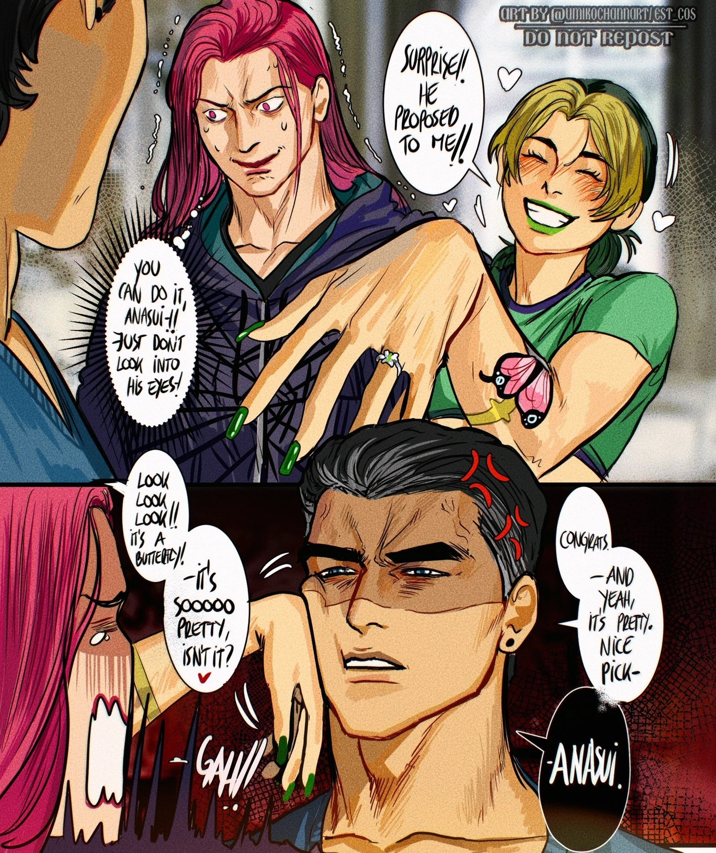 Jotaro Kujo, Jolyne Cujoh and Narciso Anasui thumbnail