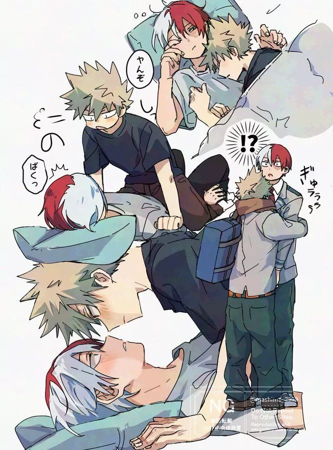 Todoroki, Bakugo – AU Omegaverse thumbnail