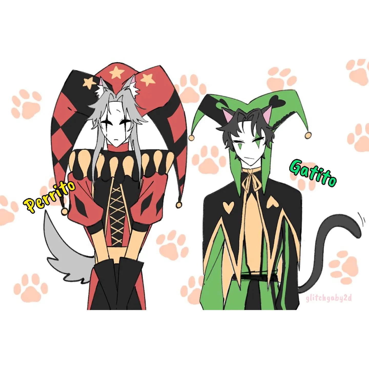 ꧁❤Pierrot and Harlequin💚꧂ thumbnail