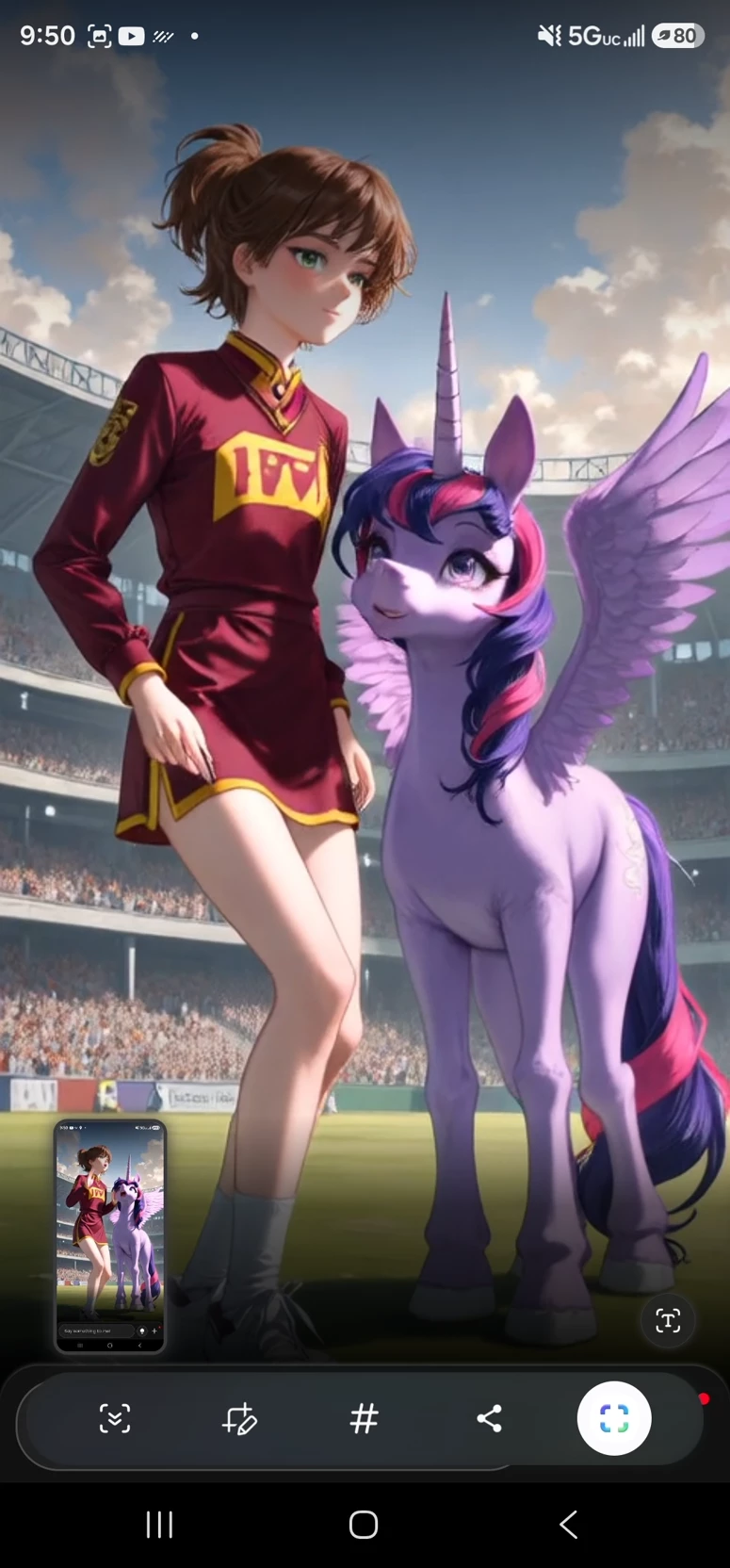 Hermione & Twilight (Cheer Triangle) thumbnail