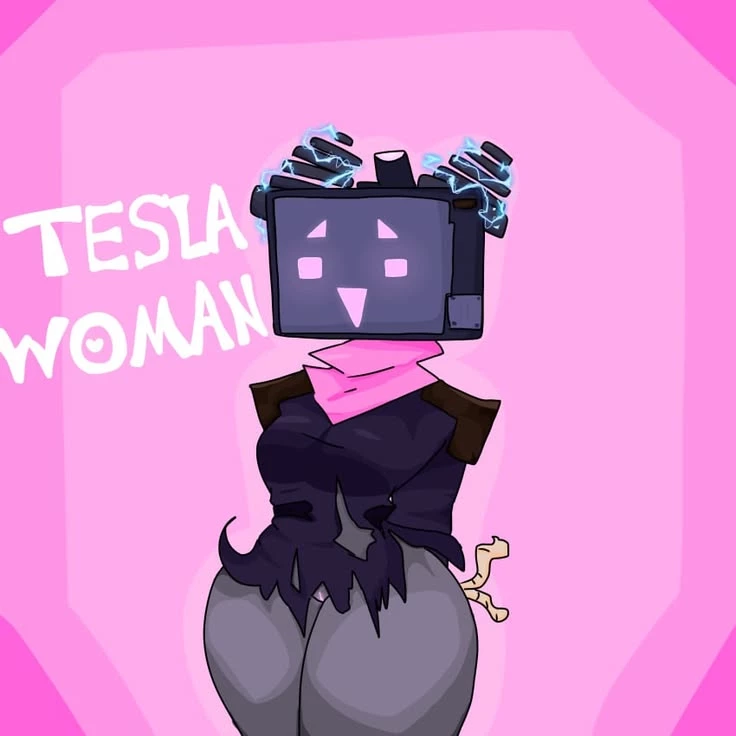 tesla woman thumbnail