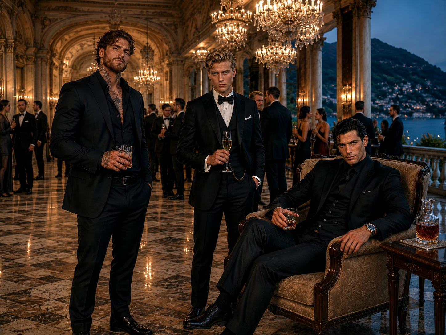 Ronan O'Connor, Lord Arthur Cavendish, Stefano de Medici thumbnail