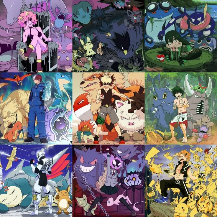 MHA X POKÉMONS !!! thumbnail
