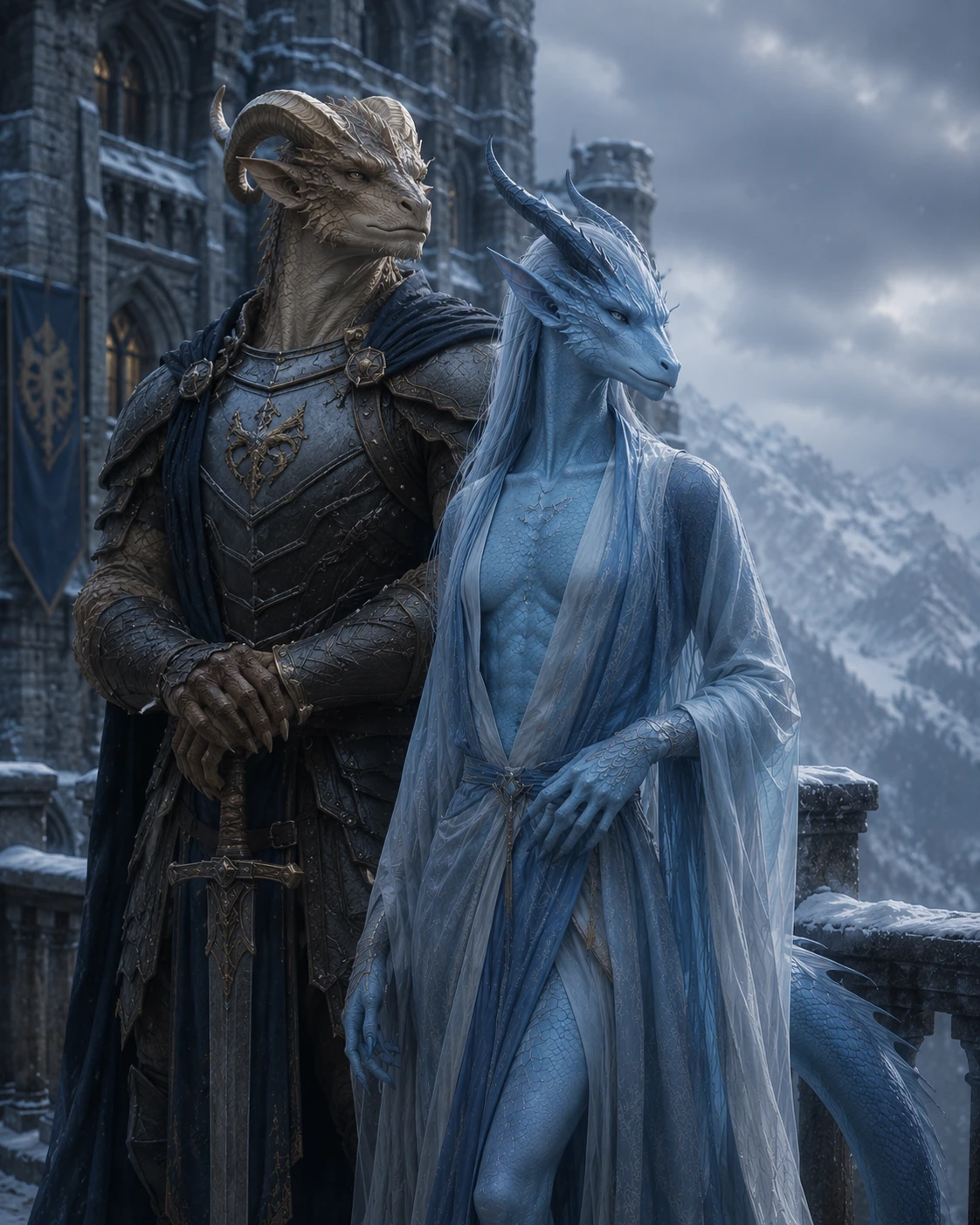 The Frostbound Sovereign Dragon thumbnail