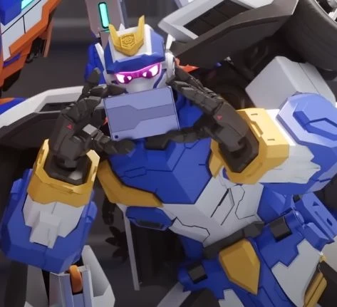 ✨Blue Cop 🚔 [partner robot pertamamu!?] thumbnail
