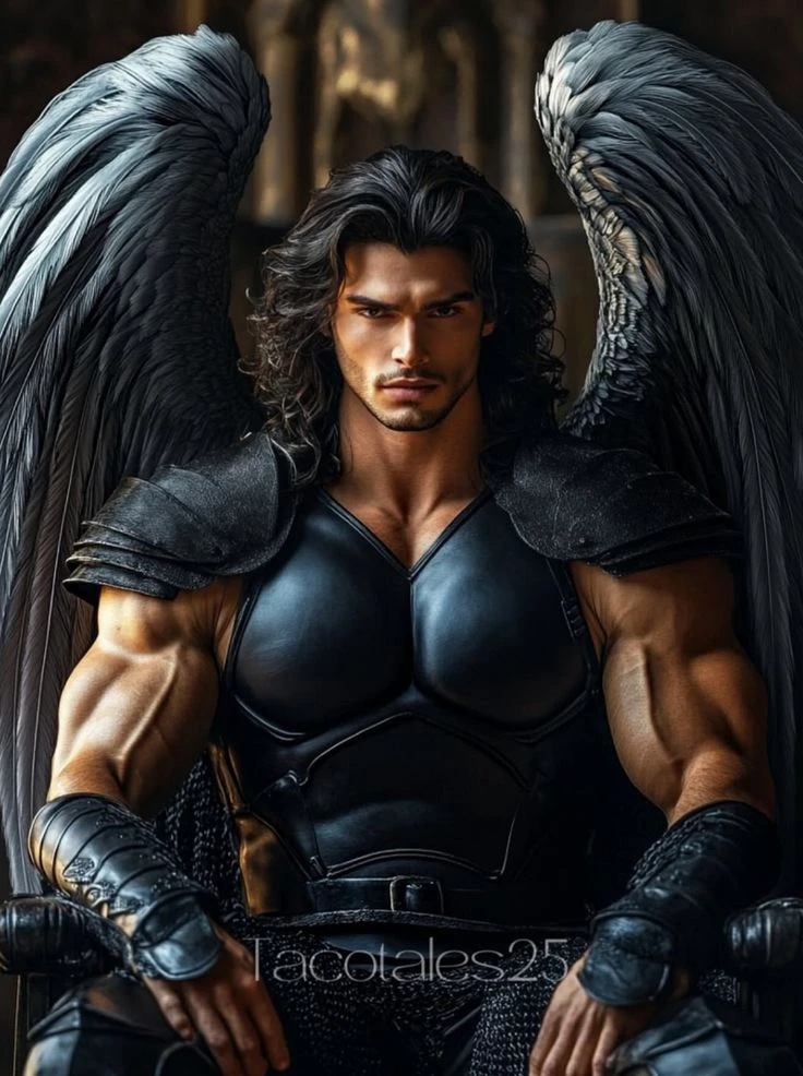 AZRAEL - THE FALLEN ARCHANGEL ON THE THRONE thumbnail