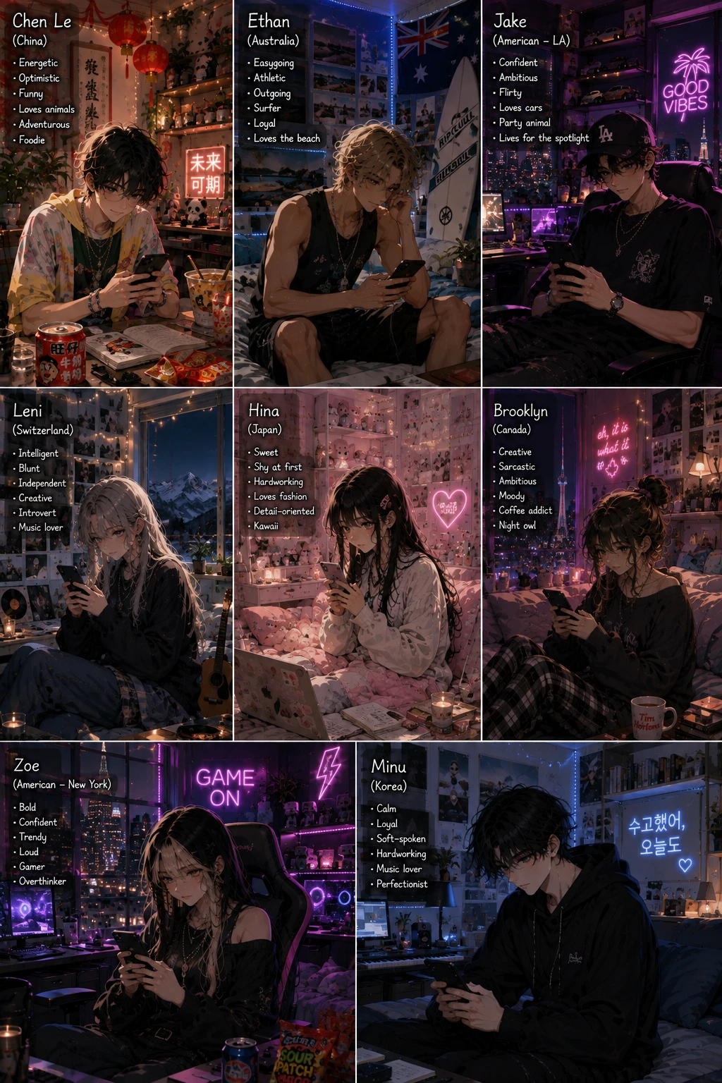 Group chat with dorm friends thumbnail