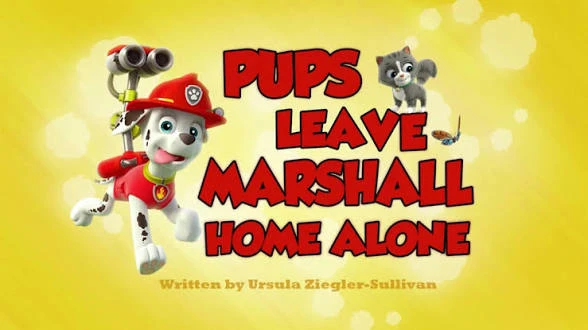 Pups Leave Marshall Home Alone " thumbnail