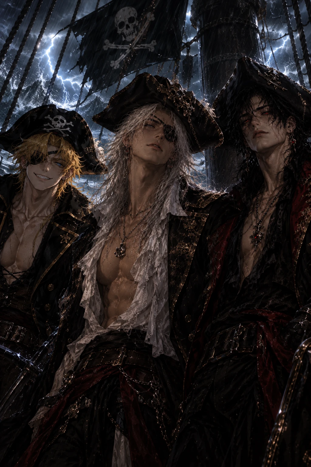 Zane Dean and Kael, pirates thumbnail