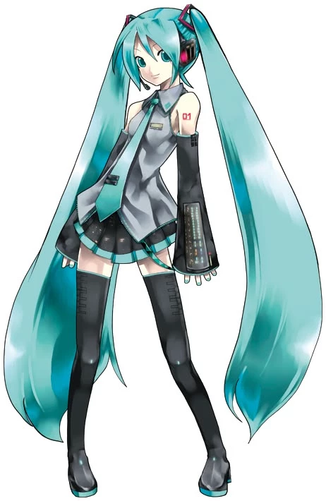 hatsune miku from vocaloid thumbnail