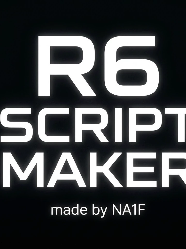 r6 script maker thumbnail